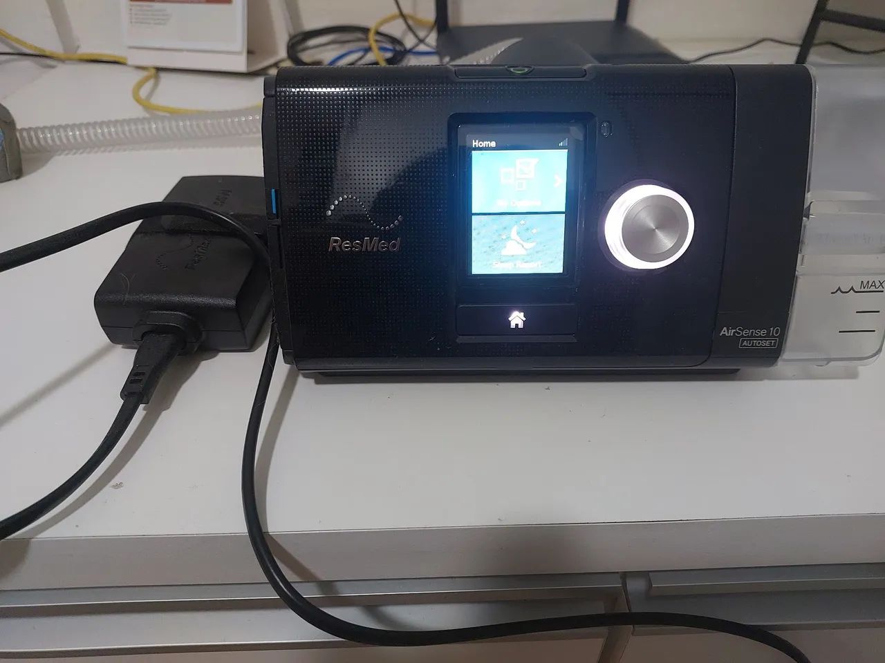 CPAP Resmed AirSense 10 autoset ( COM MASCARA E MALETA ) - Foto 2