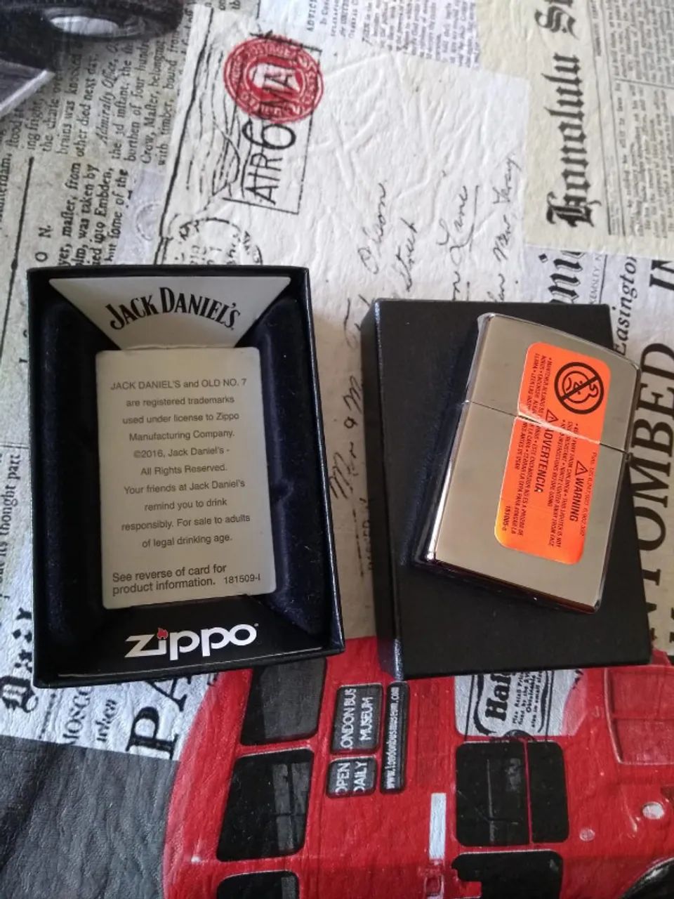 Isqueiro Zippo - Jack Daniels!!! (Usado) - Foto 5