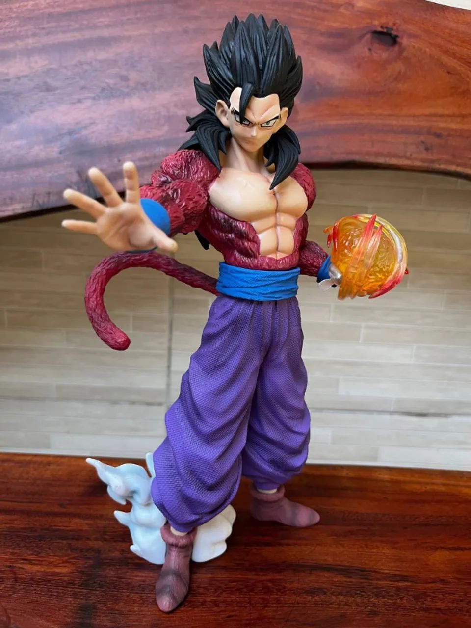 Action Figure Dragon Ball - Gohan SJJ 4 27cm Com Led