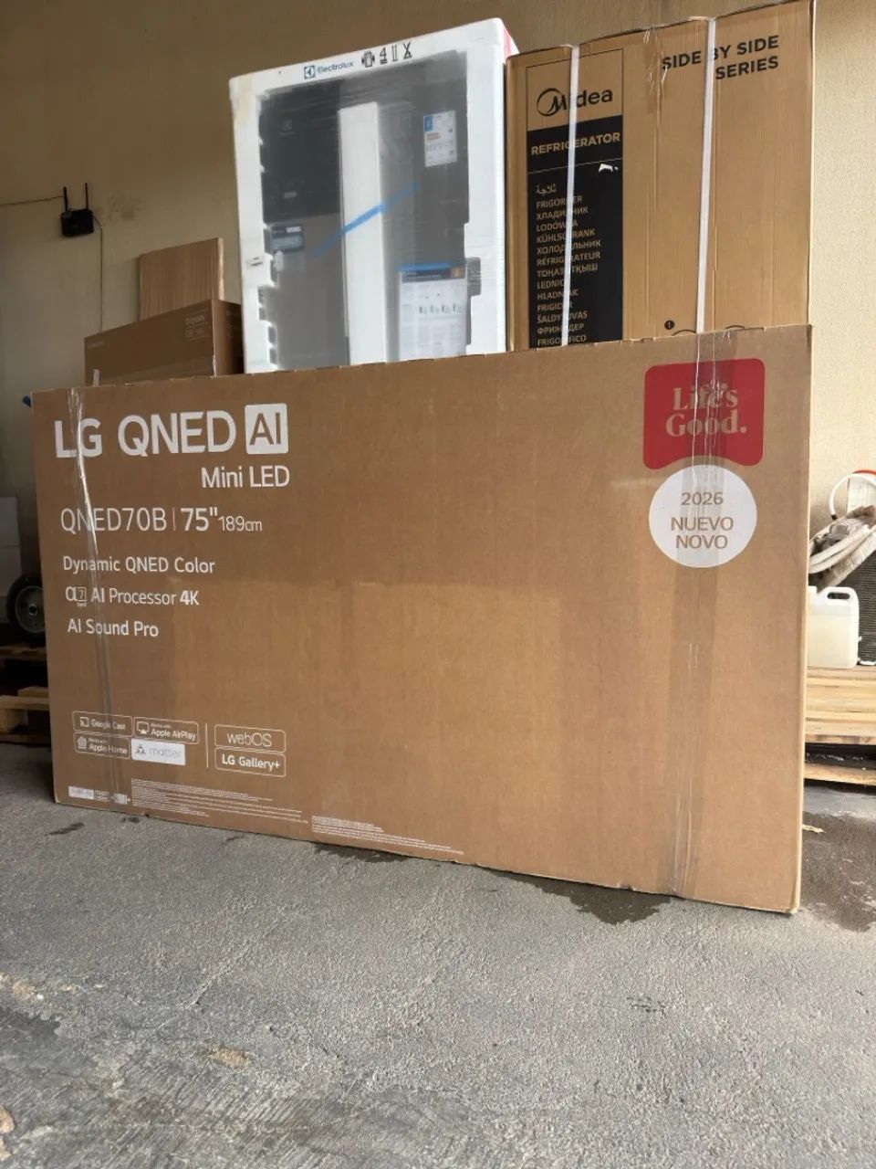 Tv LG 75 QNED MINILED 