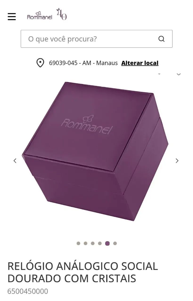 RELÓGIO FEMININO ROMMANEL  - Foto 4