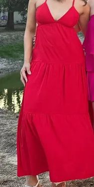 Vestido vermelho novo!