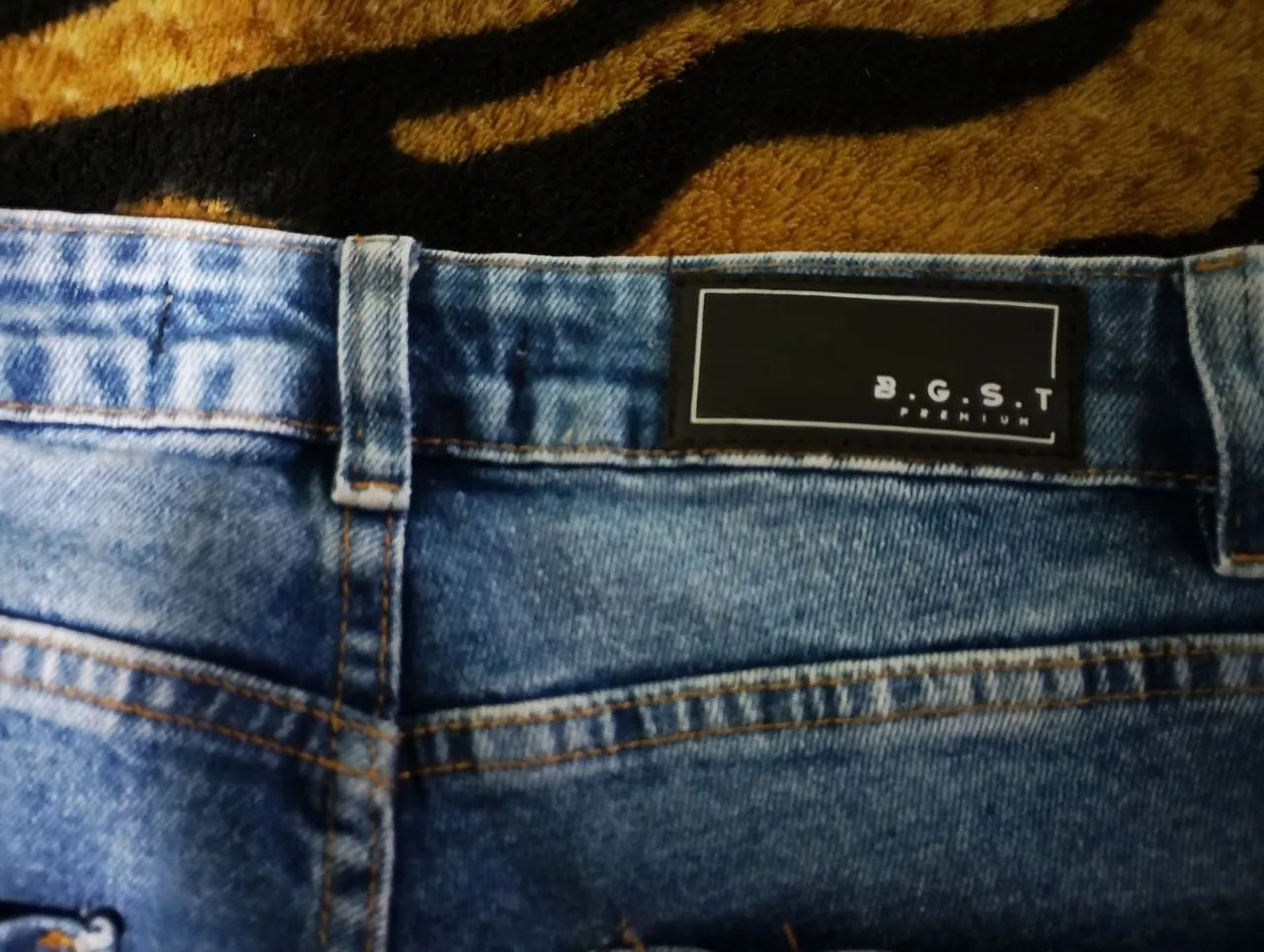 Calça Jeans B.G.S.T Premium original masculina  - Foto 4