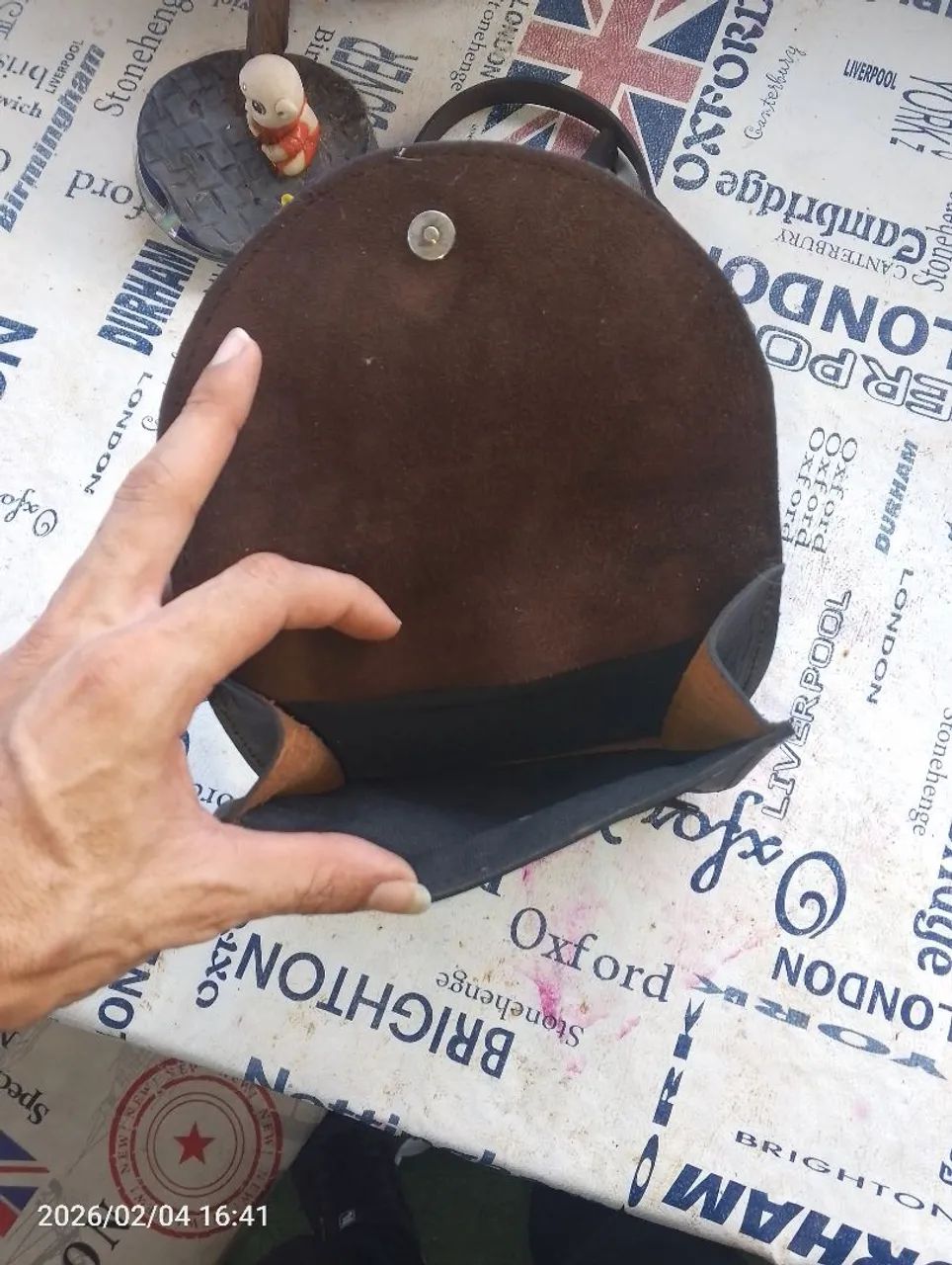 Bolsa de couro  - Foto 3