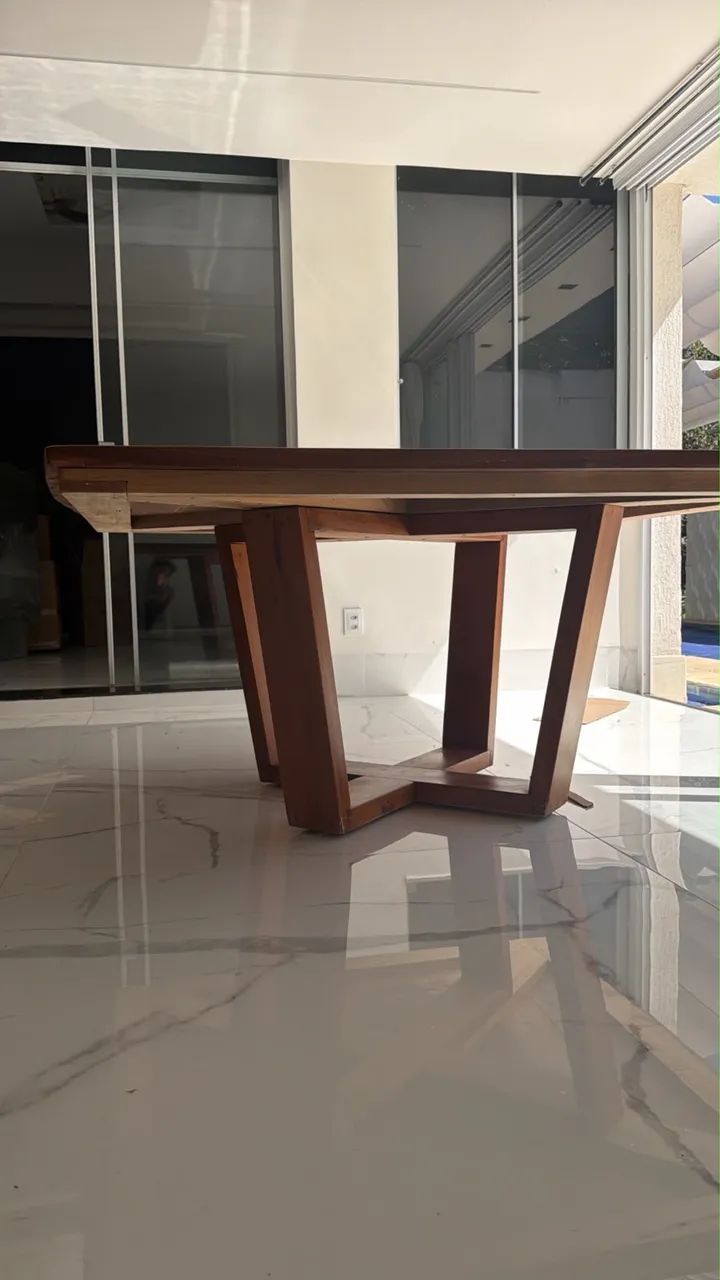 Mesa quadrada 8 lugares - Foto 4