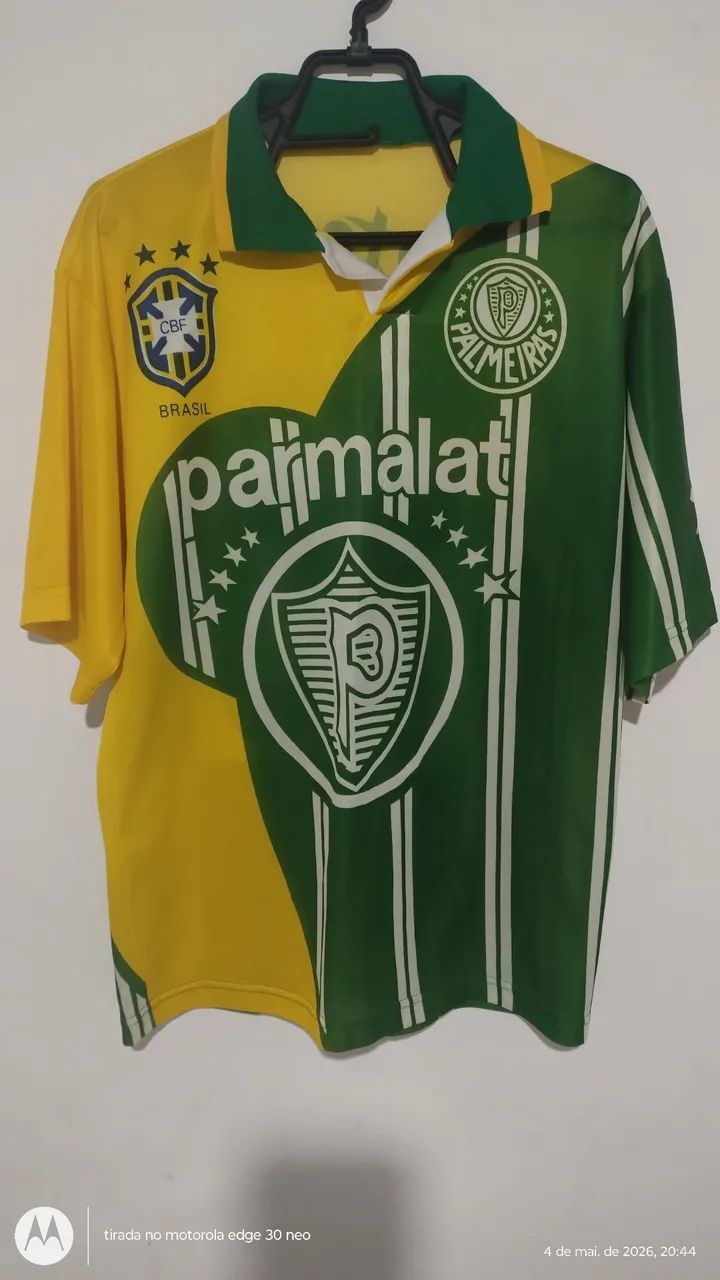 Camisa do Brasil/Palmeiras copa 1998