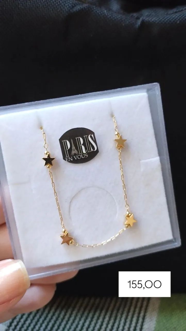Colar estrelas 