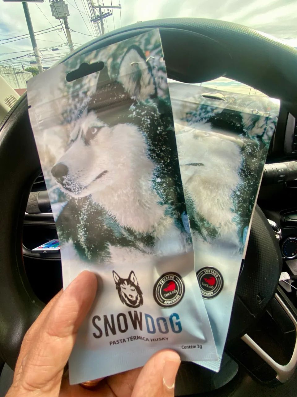 SnowDog Husky 3g Alta Performance para CPU e GPU