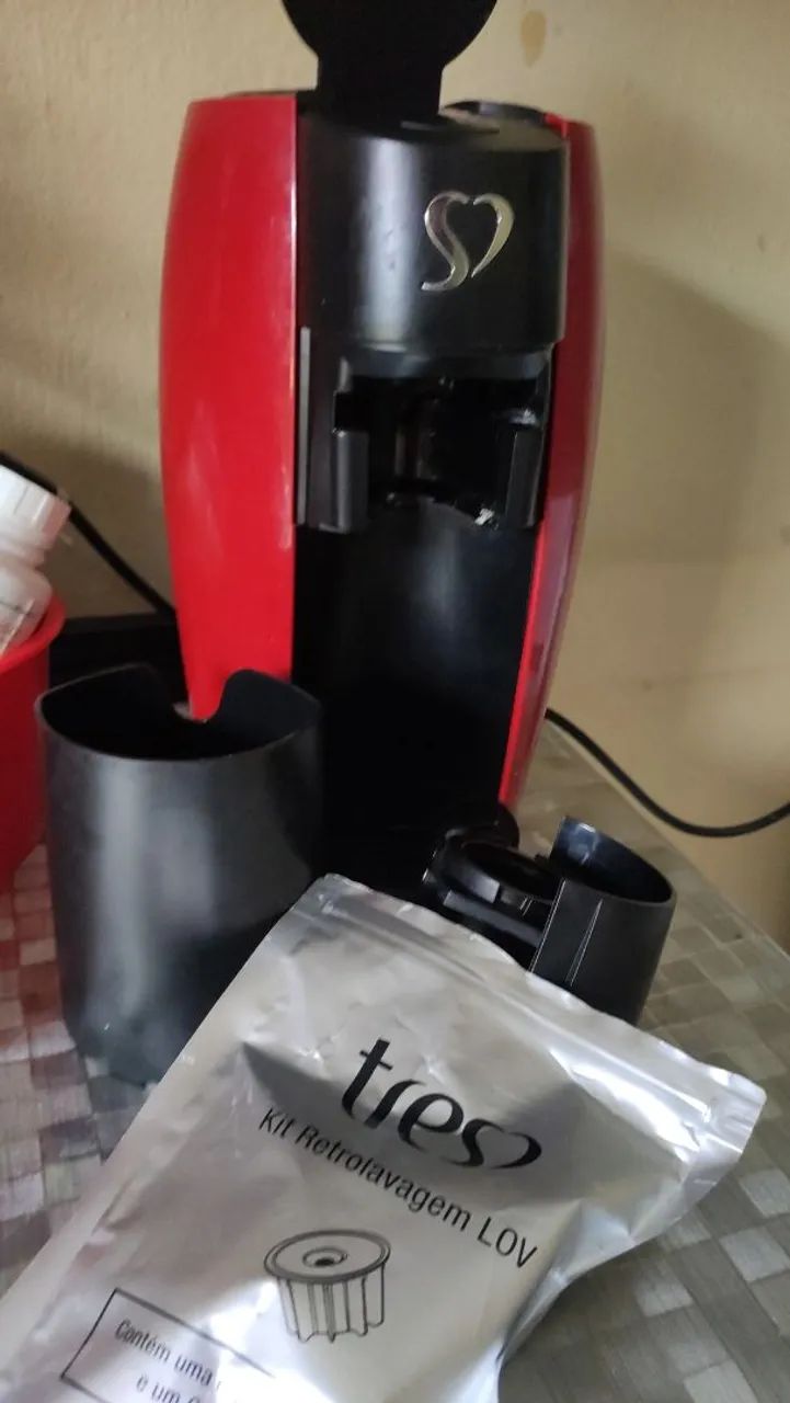 Cafeteira de cápsulas 3 coração lov - Foto 2