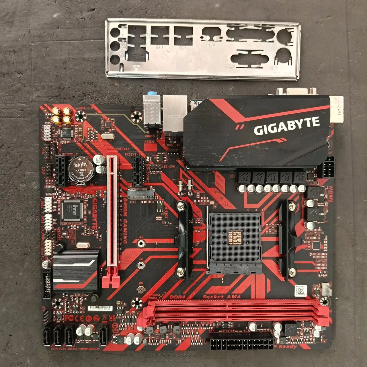Placa Mãe B450M Gaminig  - Foto 2