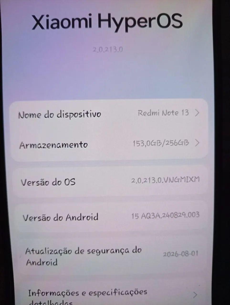 Xiome redmi 13 note  - Foto 3