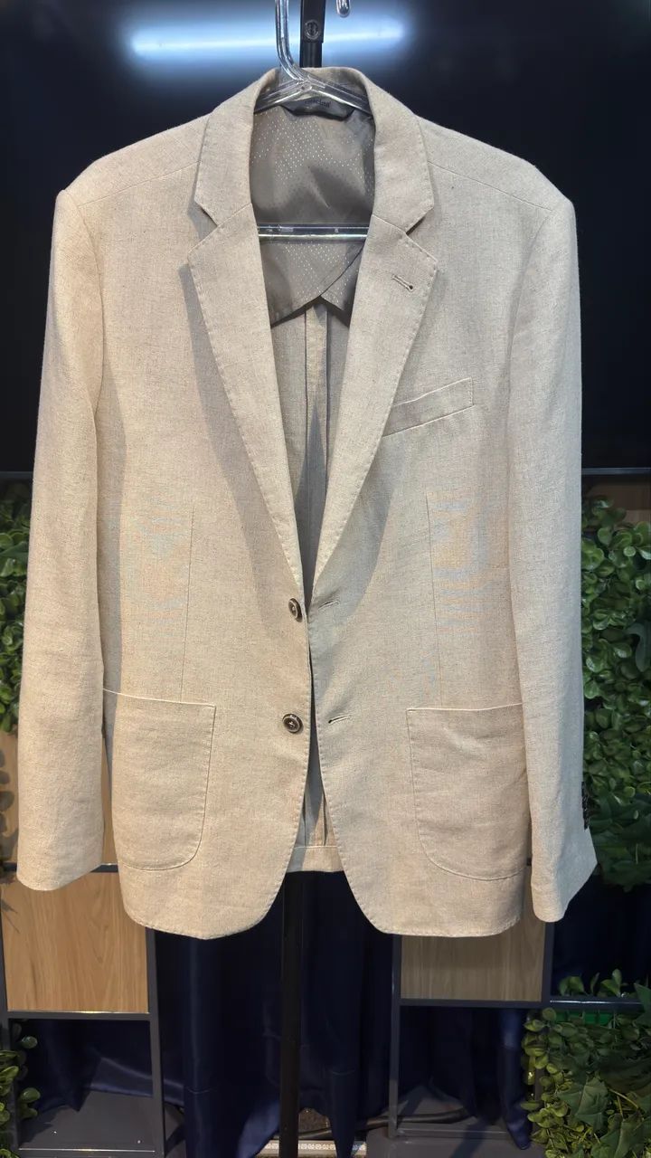  Blazer Oficina Linho Tailoring TAM 48 