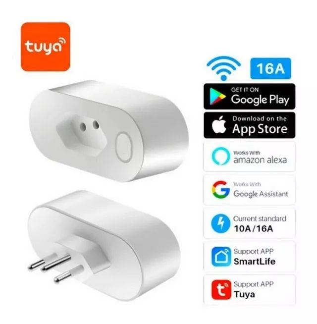 Tomada Inteligente WiFi 16A Bivolt - Foto 3