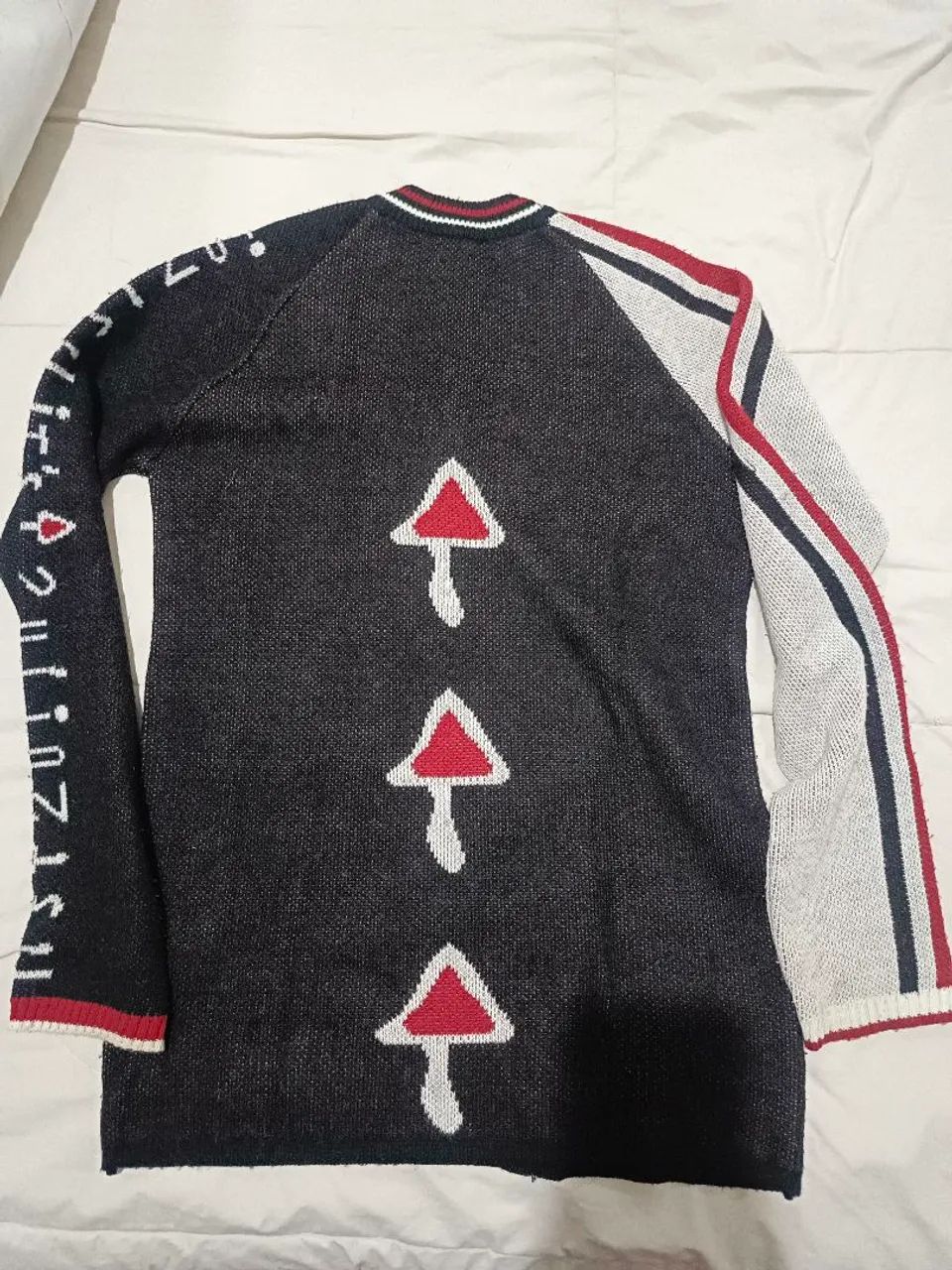 Blusa masculina de lã vintage  - Foto 2
