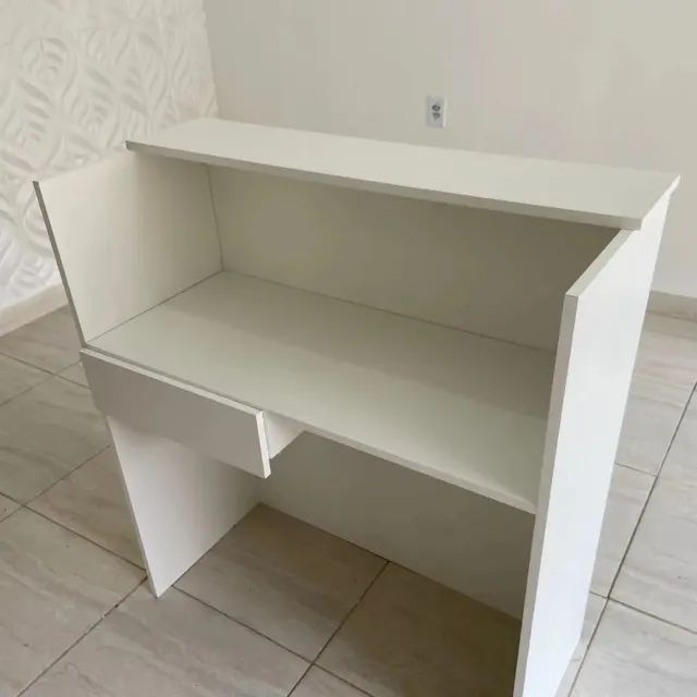 Counter for Customer Service and Cashier Desk with Drawer (Width 90 cm) – Payment upon Delivery