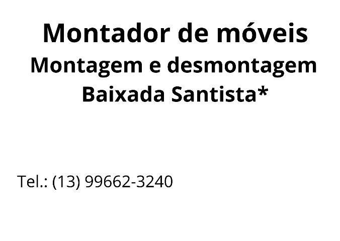 Montador de móveis na Baixada *