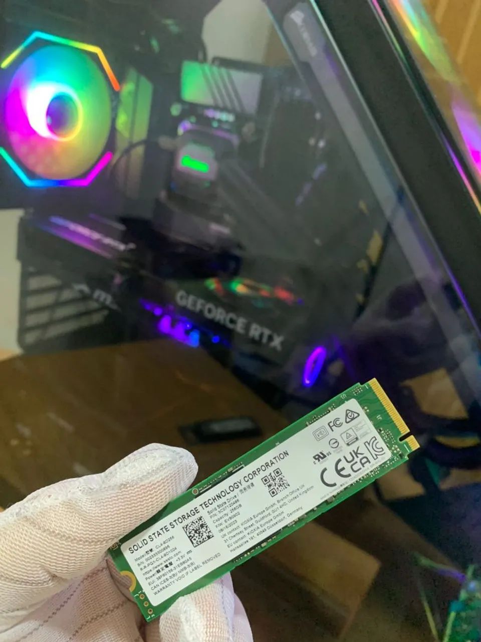 SSD NVme 256GB Gen4 (Kioxia Toshiba)