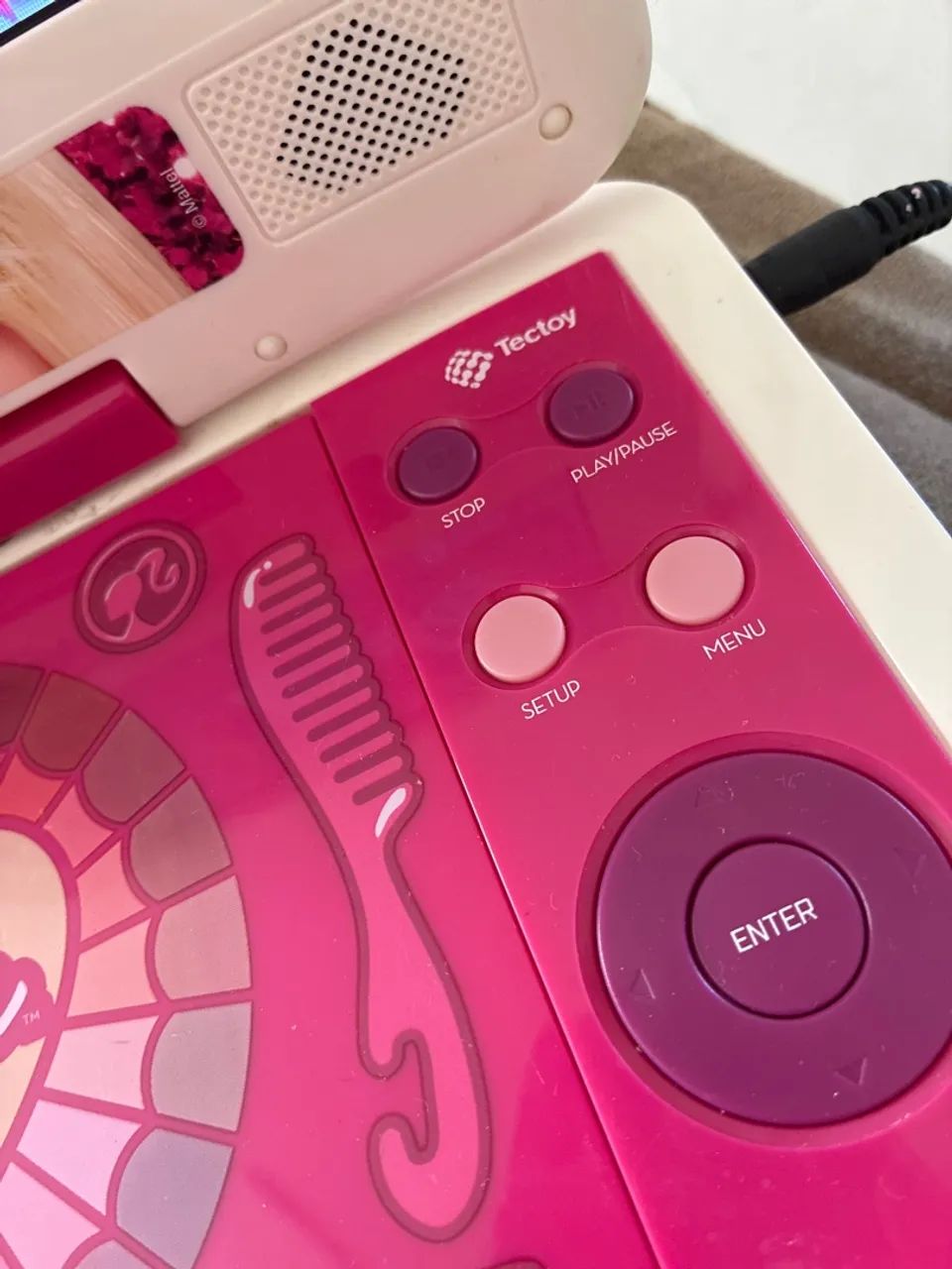 dvd player barbie tectoy  - Foto 3