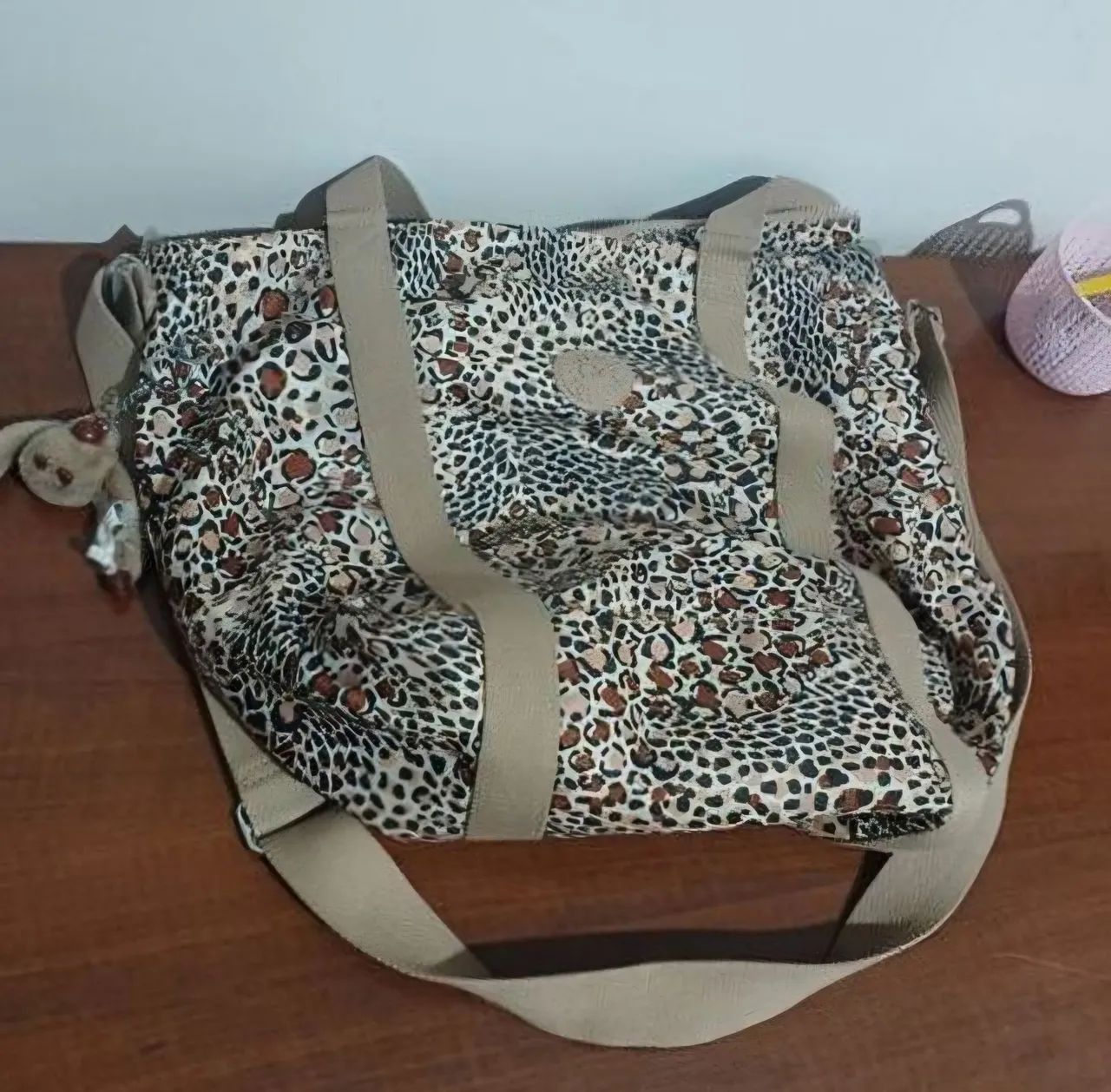 Bolsa mochila kipling oncinha