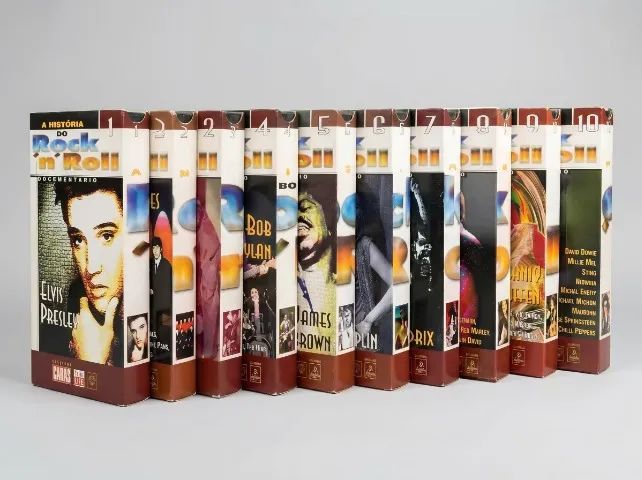Coleção fitas VHS