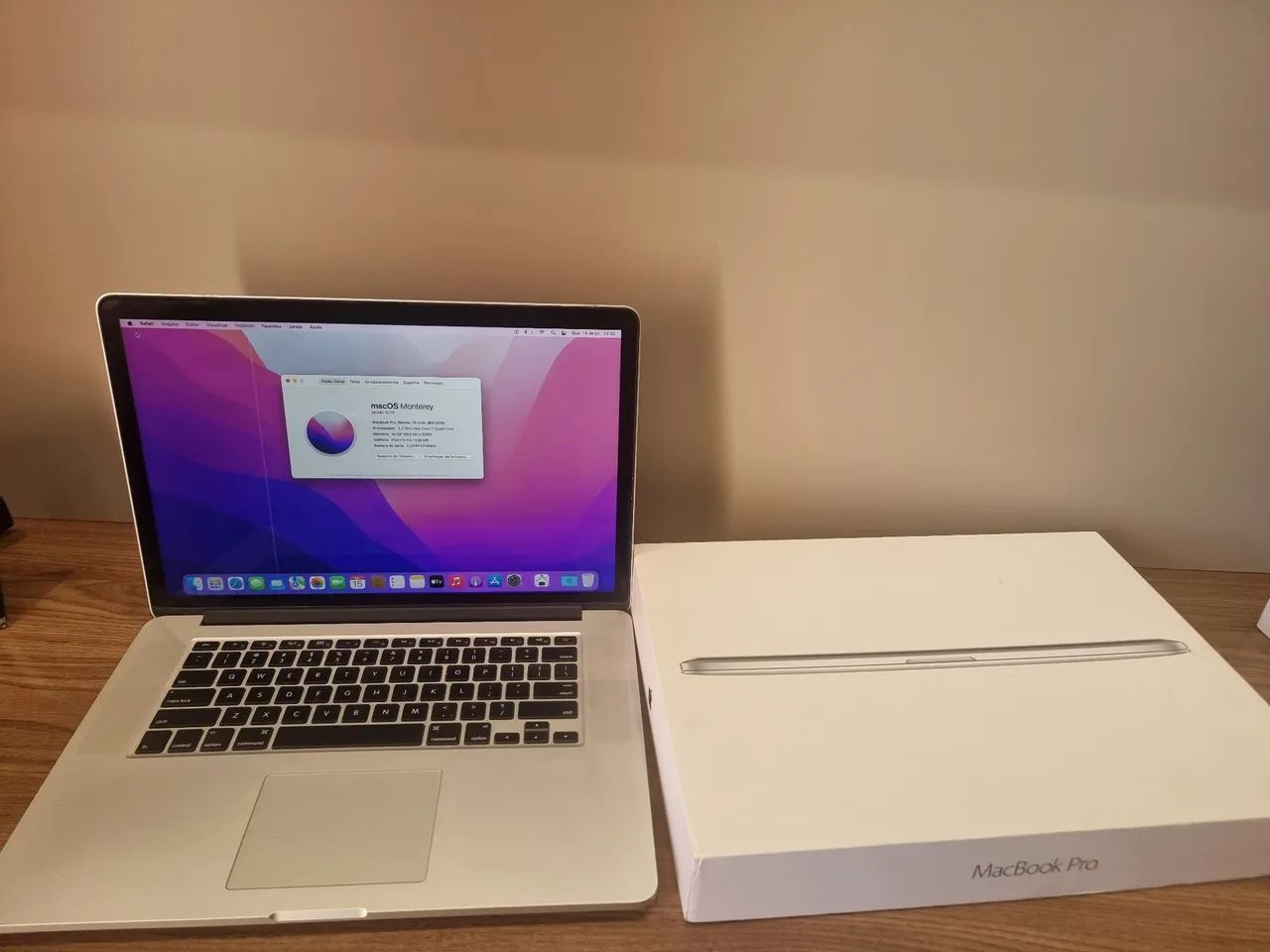 MACBOOK PRO 15 2015 CORE I7 SSD DE 256G 16G de RAM - Notebooks