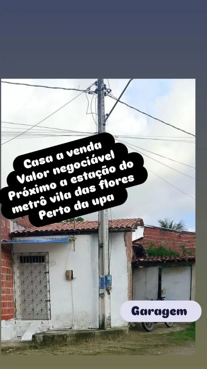 Casa próximo estação vila das flores 
