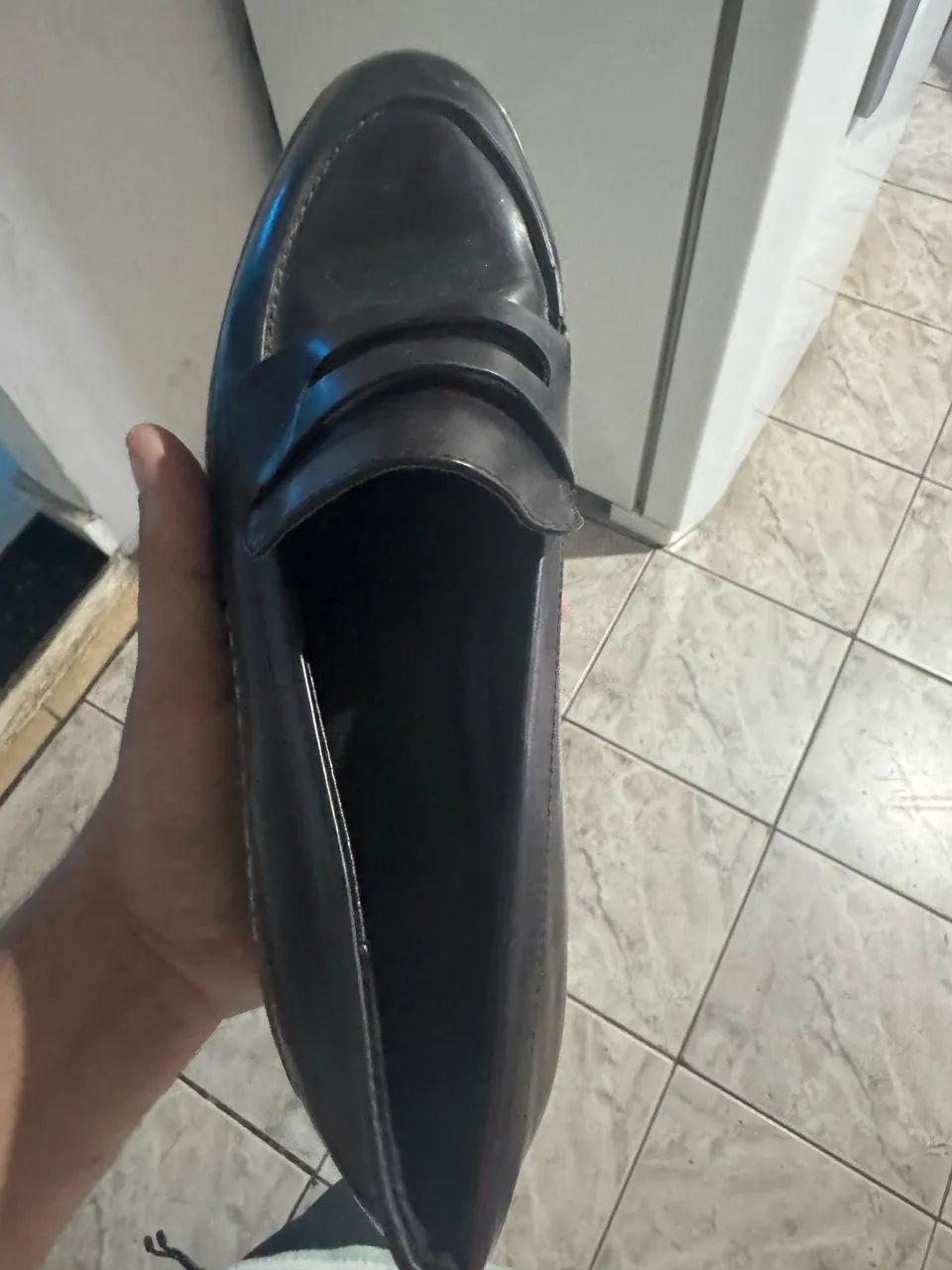 Mocassim bershka couro - Foto 2
