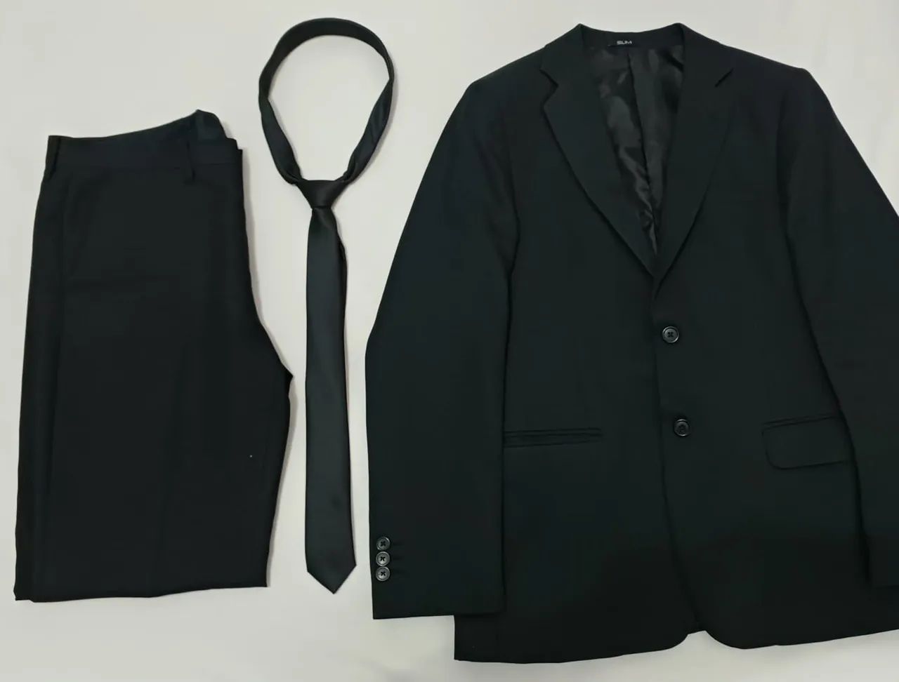 KIT TERNO VITRUVIANO SLIM + CAMISA + SAPATO + CINTO + GRAVATA - Foto 4