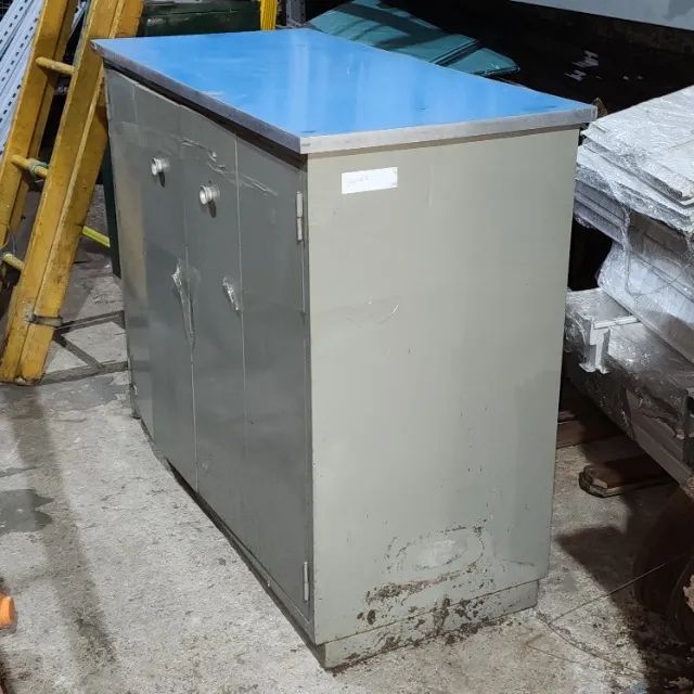 Balcão de Ferro Para Oficina Usado - Foto 2