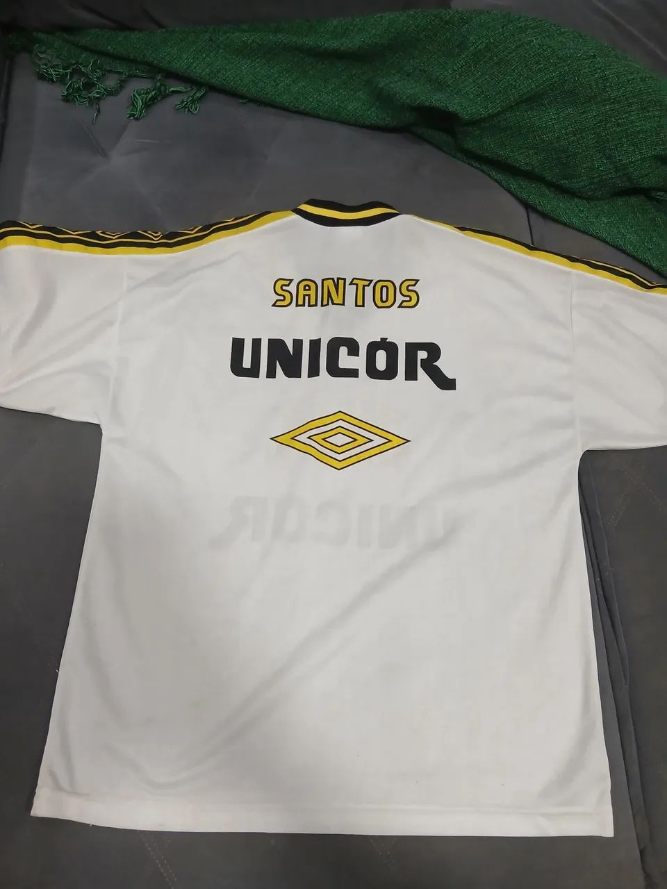 Camisa Santos unicor Umbro oficial M - Foto 3