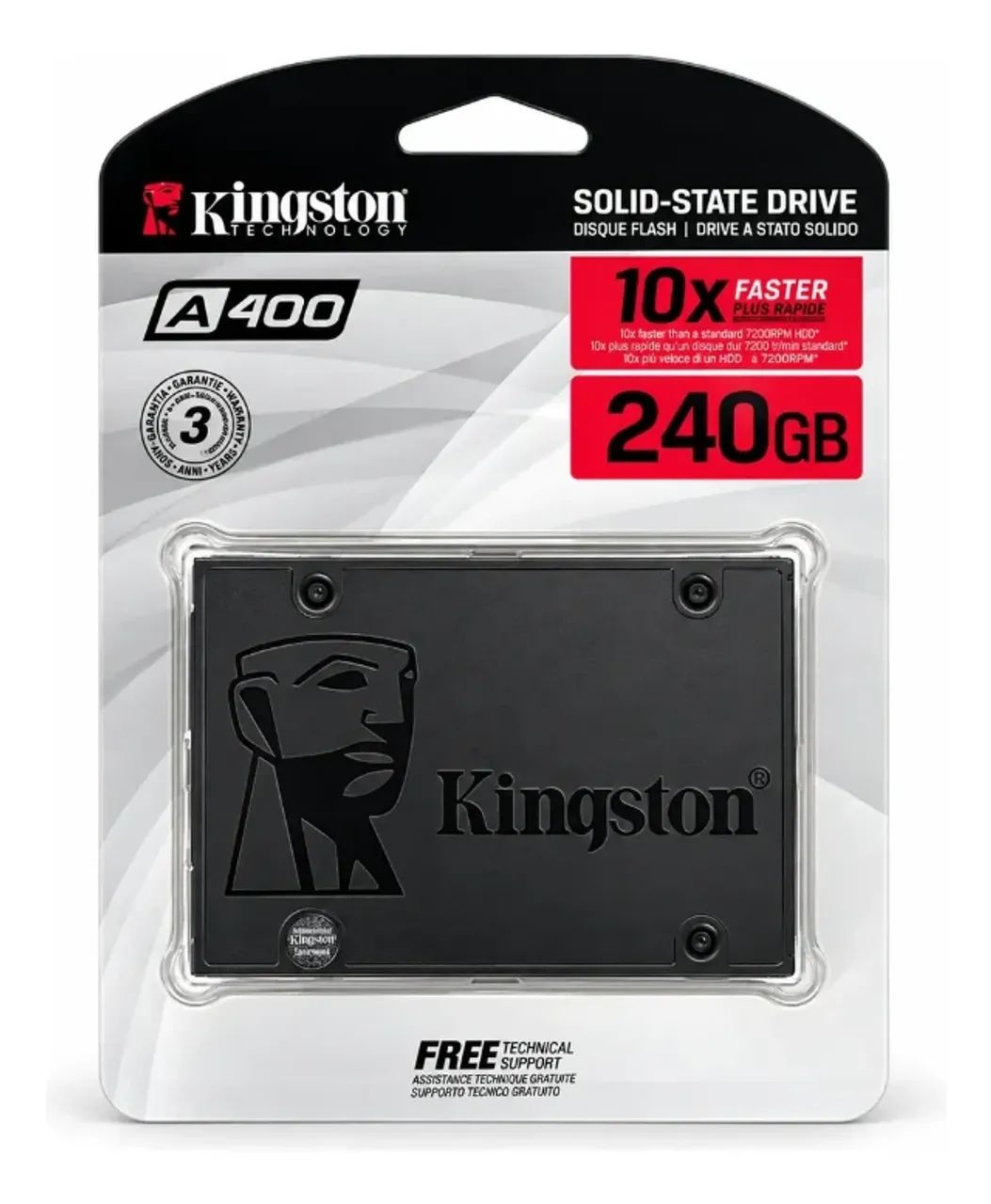 Ssd Interno Kingston A400 240gb Original  - Foto 2