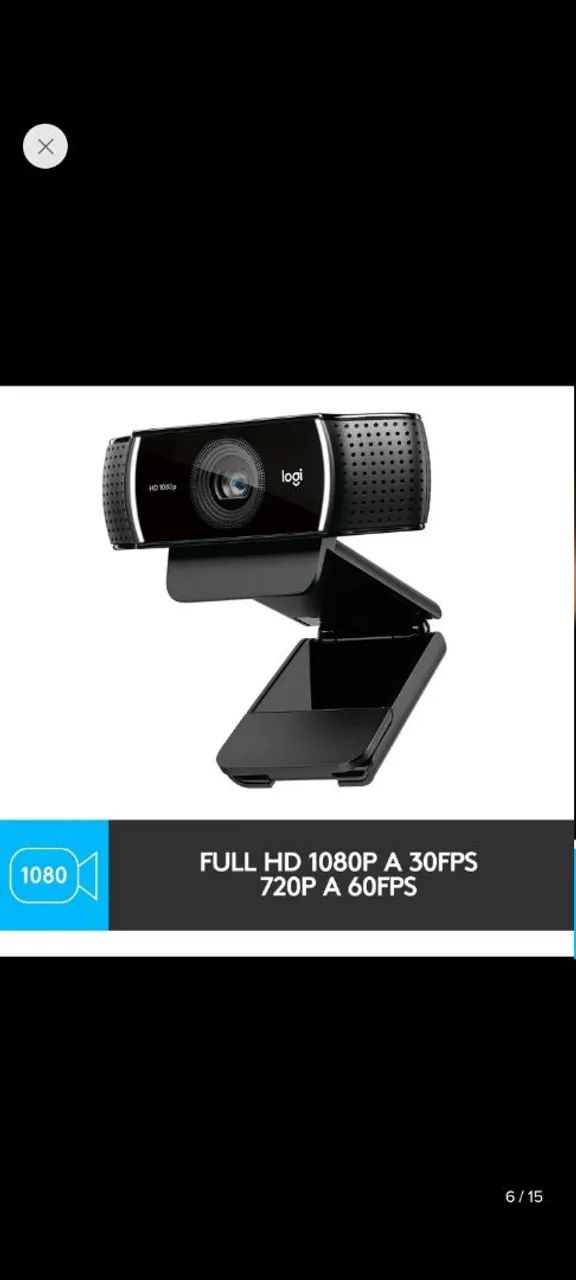 WEBCAM Full hd logitech c922 pro stream  - Foto 2