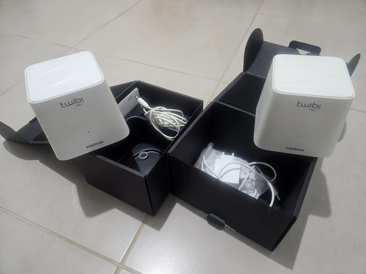 Kit 2 Roteadores Intelbras Twibi Giga+ Mesh AC1200 Gigabit - Foto 2