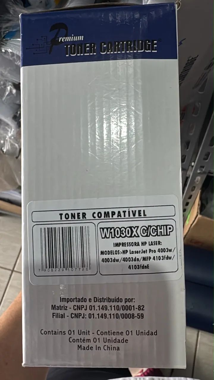 Toner  W1030X compatível com chip, novo - Foto 2