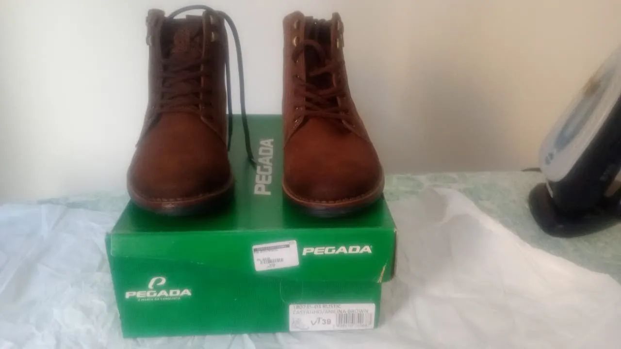 Bota de couro PEGADA - Foto 3