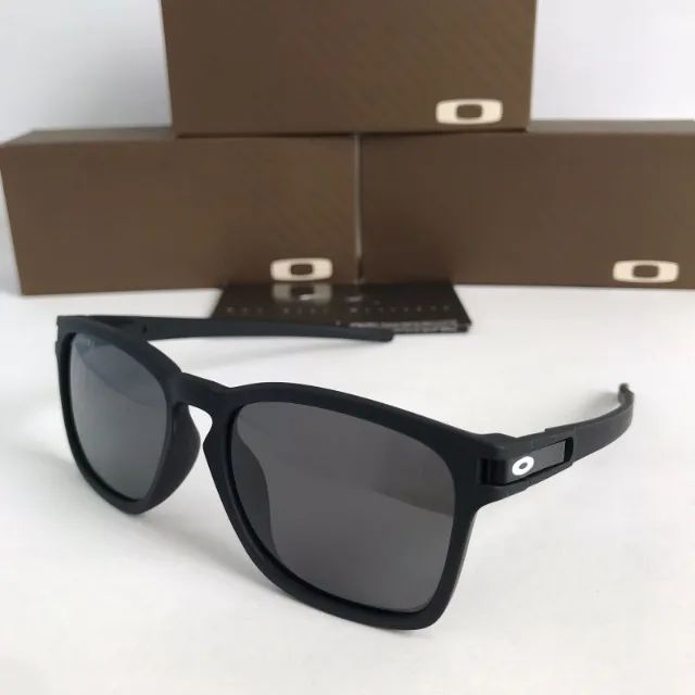 óculos de sol oakley latch squared venom lentes polarizadas - Foto 4