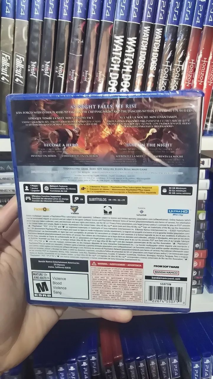 Elden Ring NIGHT REIGN- PS5 (LACRADO) - Foto 2
