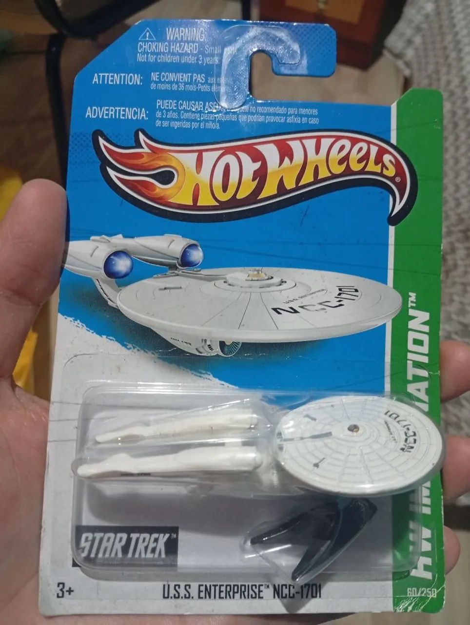 HOT WHEELS USS ENTERPRISE STAR TREK 