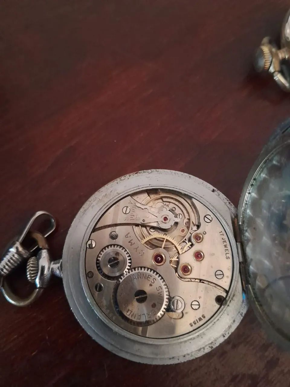 Relógio de bolso antigo cyma - Foto 3