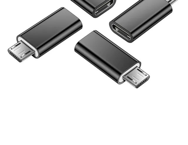 Adaptador Type C Fêmea Para Micro USB Macho - Foto 2