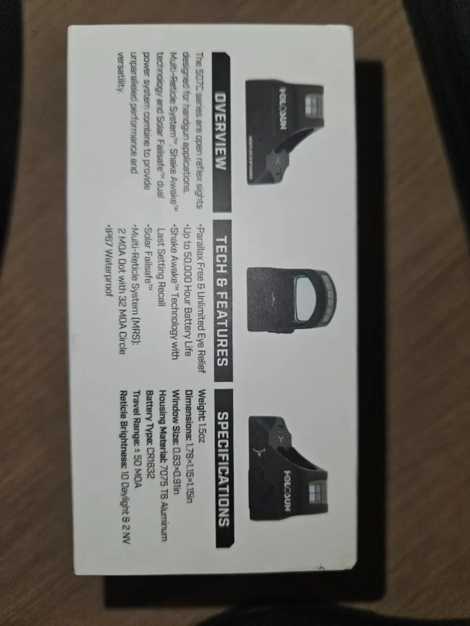 Red Dot Holosun He507c-gr-x2 - Foto 4