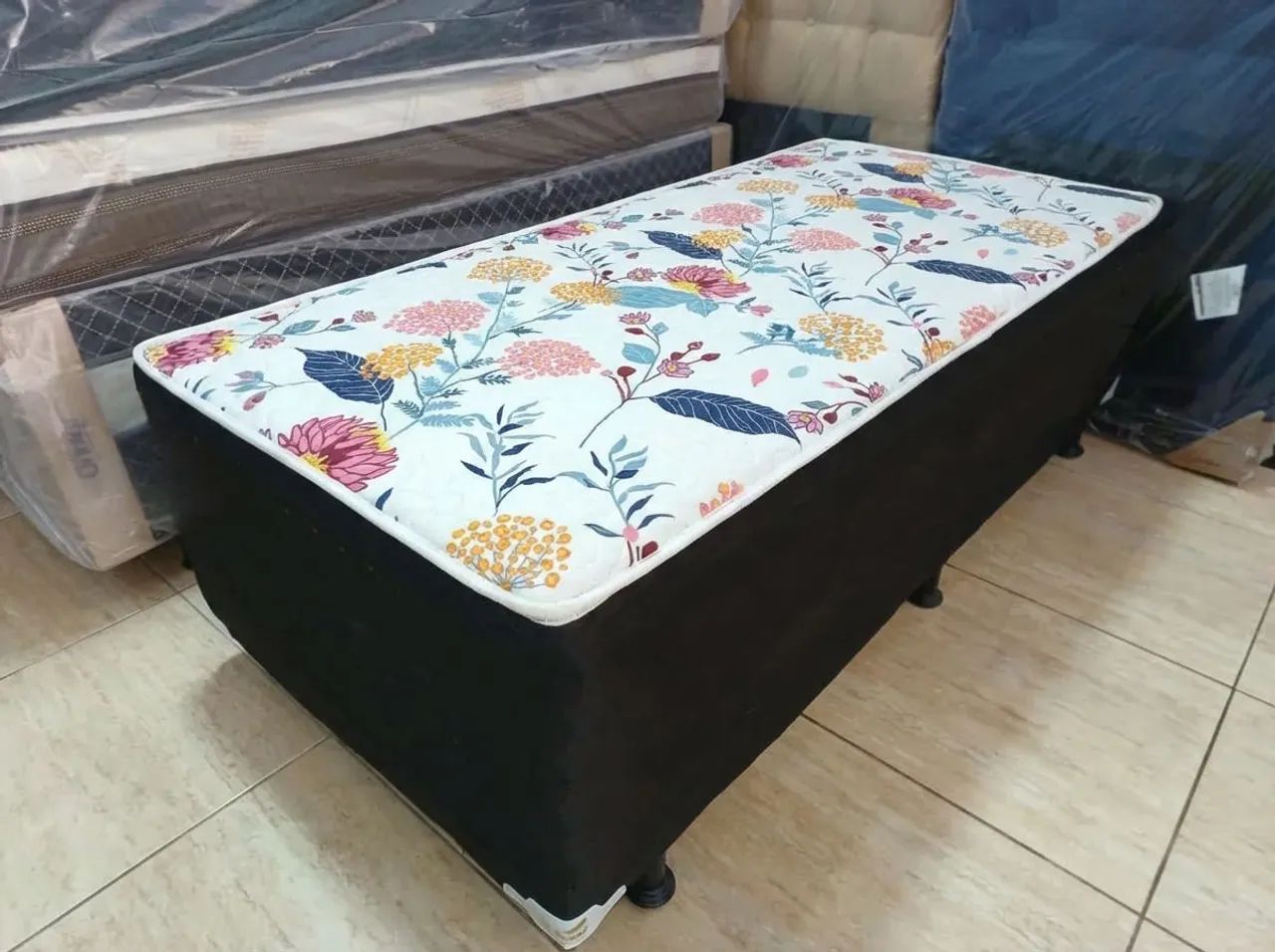Camas De Solteiro Modelo Comfort + Dois Travesseiros  - Foto 2