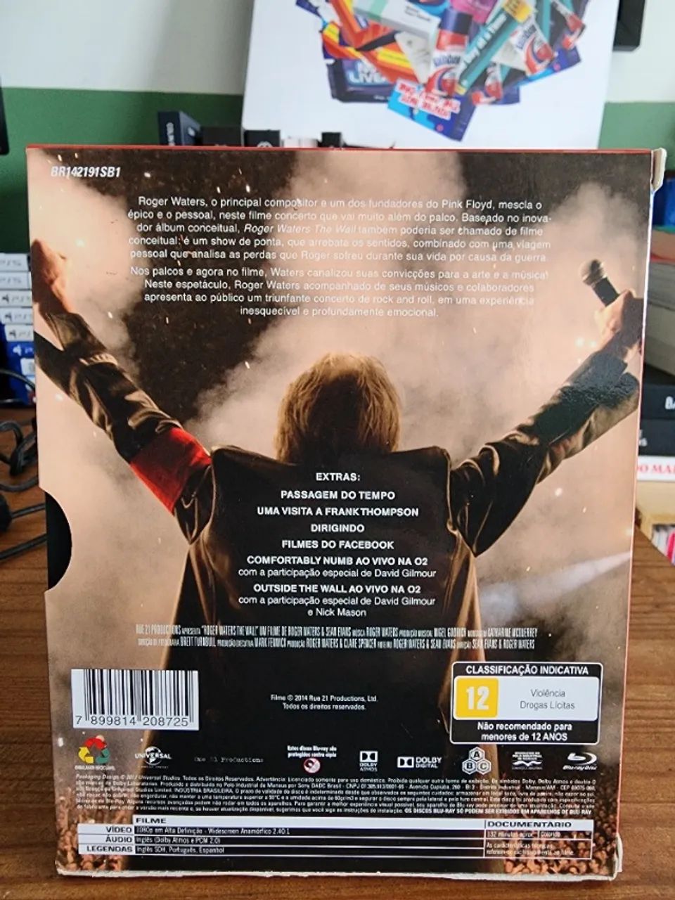 Roger Waters The Wall Bluray Usado - Foto 2