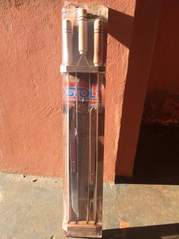 Kit de espetos para churrasco