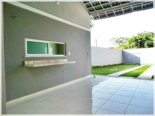 Casas planas no Eusébio, 3 quartos, TERRENO GIGANTE 6X49 - Foto 4