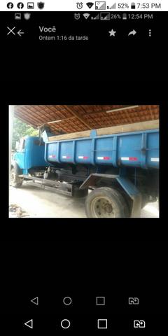 Cacamba 1975 40mil aceito trocas caminha bau/ vans - Foto 5