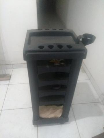 Carrinho auxiliar para cabeleireiro ou barbeiro - Foto 3