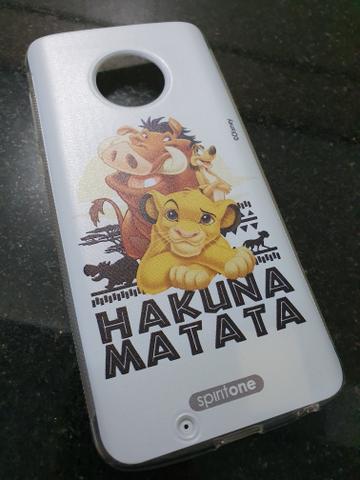 Moto G6 - Capa de celular O Rei Leão Hakuna Matata/ case celular