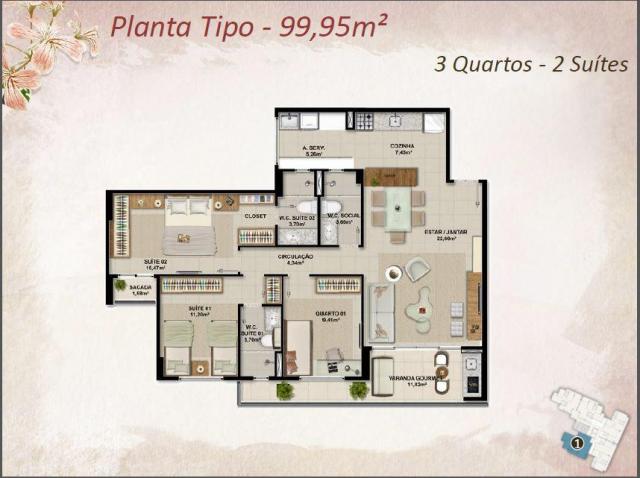 Apartamento Novo na melhor Localização do Cambeba - Foto 6