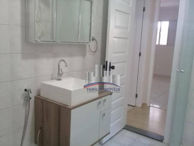 Apartamento com 2 dormitórios para alugar, 83 m² por R$ 2.200/mês - Pompéia - Santos/SP - Foto 11